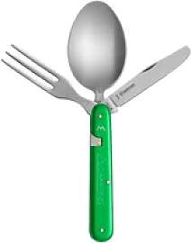 Multifunktionsbesteck Camping 3-teilig Mercury