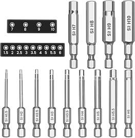 MulWark Magnetic Hex Head Inbusschlüssel Bit Set