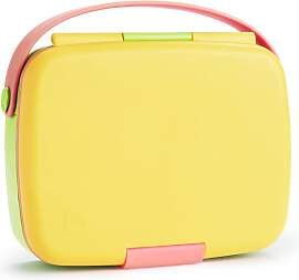 Munchkin Bento Box Geschirrset für Kinder Yellow