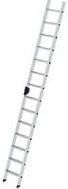 MUNK Anlegeleiter 40314 silber 14 Stufen, H: 365,0 