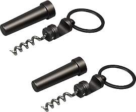 munkees® Korkenzieher [2 St. Anthrazit] -