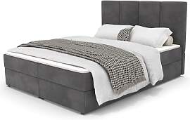 Muralo - Boxspringbett 160x200 cm - Polster-Bett
