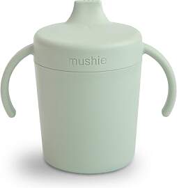 mushie Trinkbecher mit deckel Auslaufsicher |
