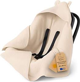 Musselin Einschlagdecke Babyschale Baby Decke