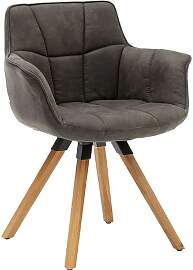 Musterring Armlehnstuhl Tamina Webstoff/Massivholz