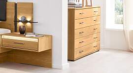 Musterring Sideboard Sorrent Eiche teilmassiv mit