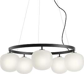 Muuto Rime Kronleuchter Black