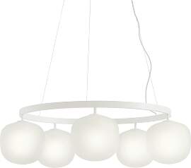 Muuto Rime Kronleuchter White