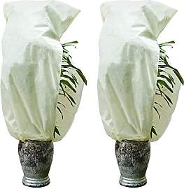 Muzhira 2pcs Winterschutz-Haube, 50g/m² 120cm x