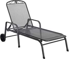 MWH Savoy Gartenliege Streckmetall