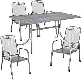 MWH Savoy Gartenmöbel-Set M (4 Plätze) Tisch