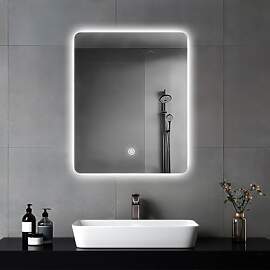 MYGIIVOVO Badezimmer Wandspiegel, Badspiegel Mit
