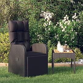 Myheimly Garten-Liegestuhl mit Auflage Gartenstuhl 