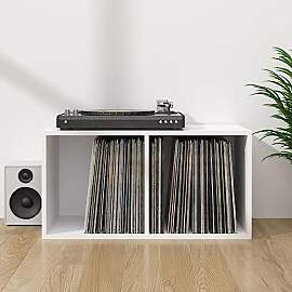 Myheimly Schallplatten-Aufbewahrungsbox Weiß