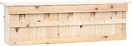 Myheimly Spatzenhaus 5-Fach 68x15x21 cm Tannenholz 