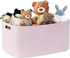 MYHOMMATTO Großer 72L Aufbewahrungskorb aus