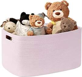 MYHOMMATTO Kleiner 45L Aufbewahrungskorb aus