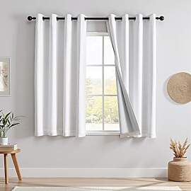 MYSKY HOME Vorhang 100% Blickdicht Gardinen mit