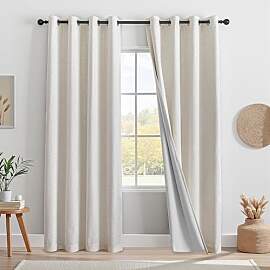 MYSKY HOME Vorhang 100% Blickdicht Gardinen mit