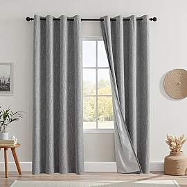 MYSKY HOME Vorhang 100% Blickdicht Gardinen mit
