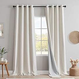 MYSKY HOME Vorhang 100% Blickdicht Gardinen mit