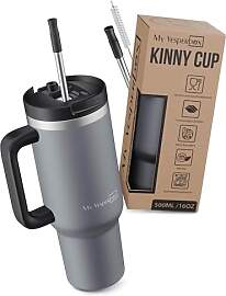 My Vesperbox® Trinkflasche mit Strohhalm KINNY