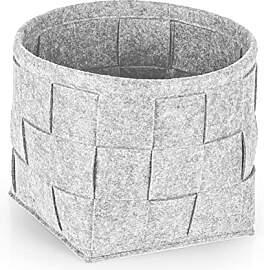 N8WERK Filz-Aufbewahrungskorb 24x24x24cm | Ideal