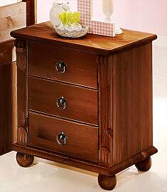 Nachtkommode OTTO HOME "Tessin", braun