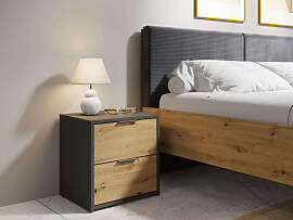 Nachtkonsole HOME AFFAIRE "Nachttische Loreto 