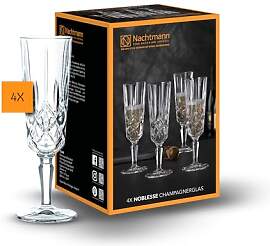 Nachtmann Champagner Gläser 4er Set, 150 ml,