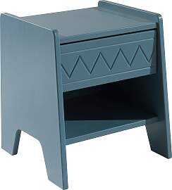 Nachtschrank VIPACK, blau (blau bird), B:40cm
