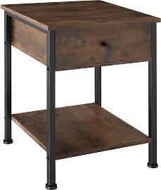 Nachttisch Bradford 40x40x55,5cm - Industrial Holz 
