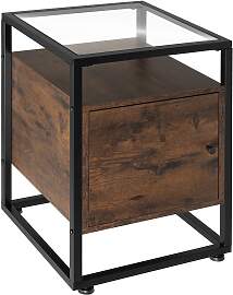 Nachttisch Dudley 40x43x60,5cm - Industrial Holz