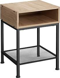 Nachttisch Harlow 40,5x40,5x59cm - Industrial Holz 