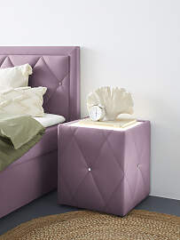 Nachttisch HOME AFFAIRE "Alfie", rosa