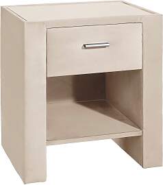 Nachttisch HOME AFFAIRE, beige, B:50cm H:61cm