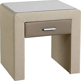 Nachttisch HOME AFFAIRE, beige (beige, taupe),