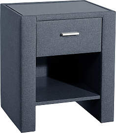 Nachttisch HOME AFFAIRE, blau, B:50cm H:61cm