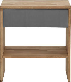 Nachttisch HOME AFFAIRE "Cavan", grau