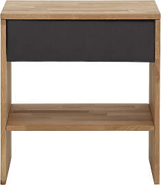 Nachttisch HOME AFFAIRE "Cavan", grau