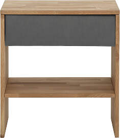 Nachttisch HOME AFFAIRE "Cavan", grau