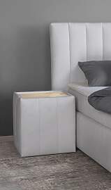 Nachttisch HOME AFFAIRE "Effy", grau