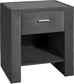 Nachttisch HOME AFFAIRE, grau (anthrazit), B:50cm