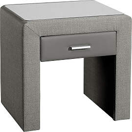 Nachttisch HOME AFFAIRE, grau (grau, anthrazit),
