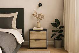Nachttisch HOME AFFAIRE "PERY Nachtkommode