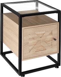 Nachttisch Kidderminster 40x43x60,5cm - Industrial 