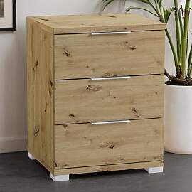 Nachttisch Madun Eiche Dekor H 61cm