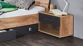 Nachttisch Nolan Eiche Dekor H 38cm
