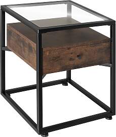 Nachttisch Preston 43x45x54,5cm - Industrial Holz