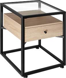 Nachttisch Preston 43x45x54,5cm - Industrial Holz
